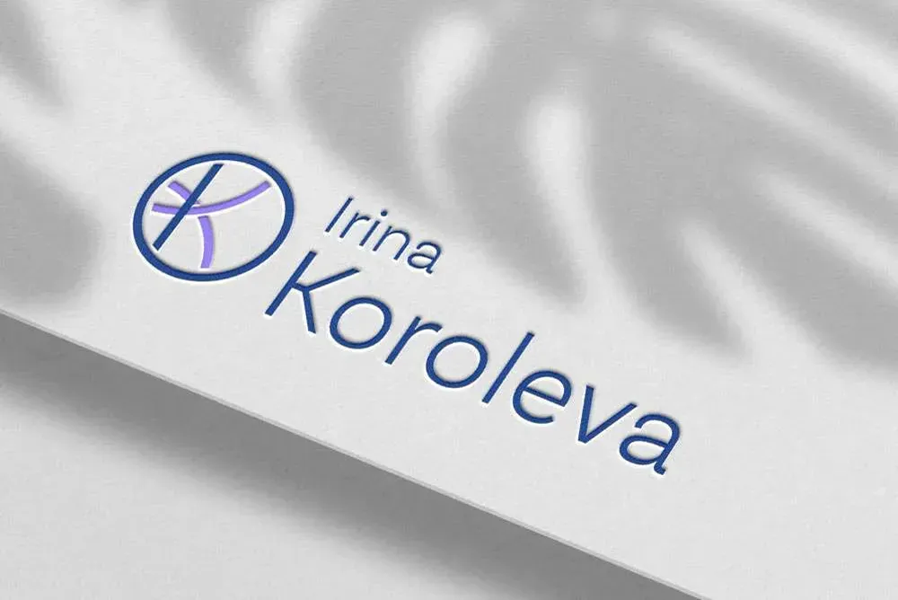 Irina Koroleva — brand identity project shot